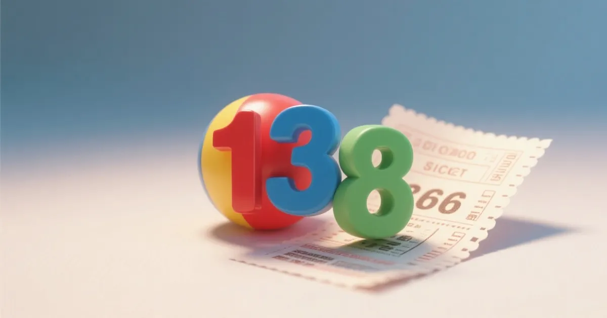 彩票与数字球插图